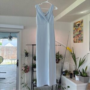 Club L London Light Blue Maxi Dress
